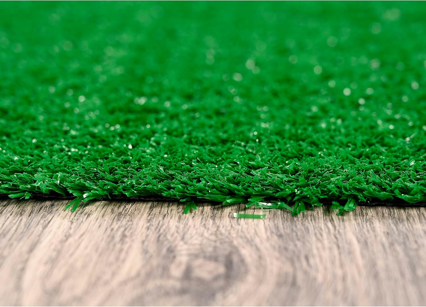 Artificial Grass 7 Ft. X 10 Ft. Large Indoor/Outdoor Area Rug Green -Lush Green, Durable, and Low-Maintenance for Patios, Lawns, and More