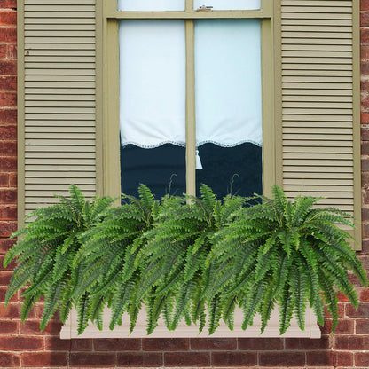 45" Artificial Boston Fern (Set of 2), Outdoor Plants