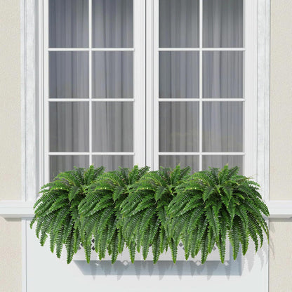 45" Artificial Boston Fern (Set of 2), Outdoor Plants