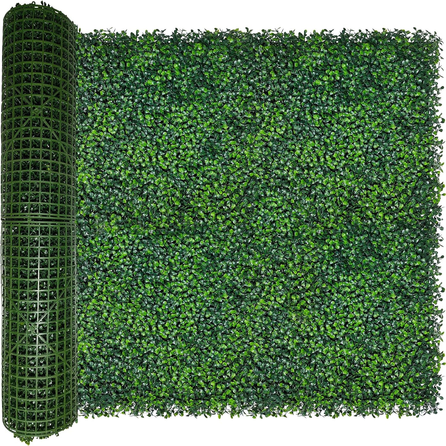 ODTORY Artificial Ivy Privacy Fence Wall Screen: 6FT X 12FT (72 sqft) | UV-Anti Faux Boxwood Roll Panels, Greenery Backdrop, Ivy Vine 4-Layer Leaves Hedges Covering, Indoor Outdoor Green Decor