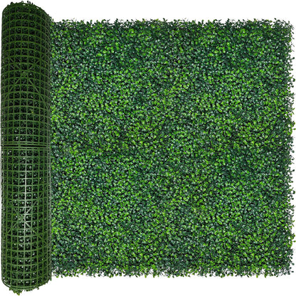 ODTORY Artificial Ivy Privacy Fence Wall Screen: 6FT X 12FT (72 sqft) | UV-Anti Faux Boxwood Roll Panels, Greenery Backdrop, Ivy Vine 4-Layer Leaves Hedges Covering, Indoor Outdoor Green Decor