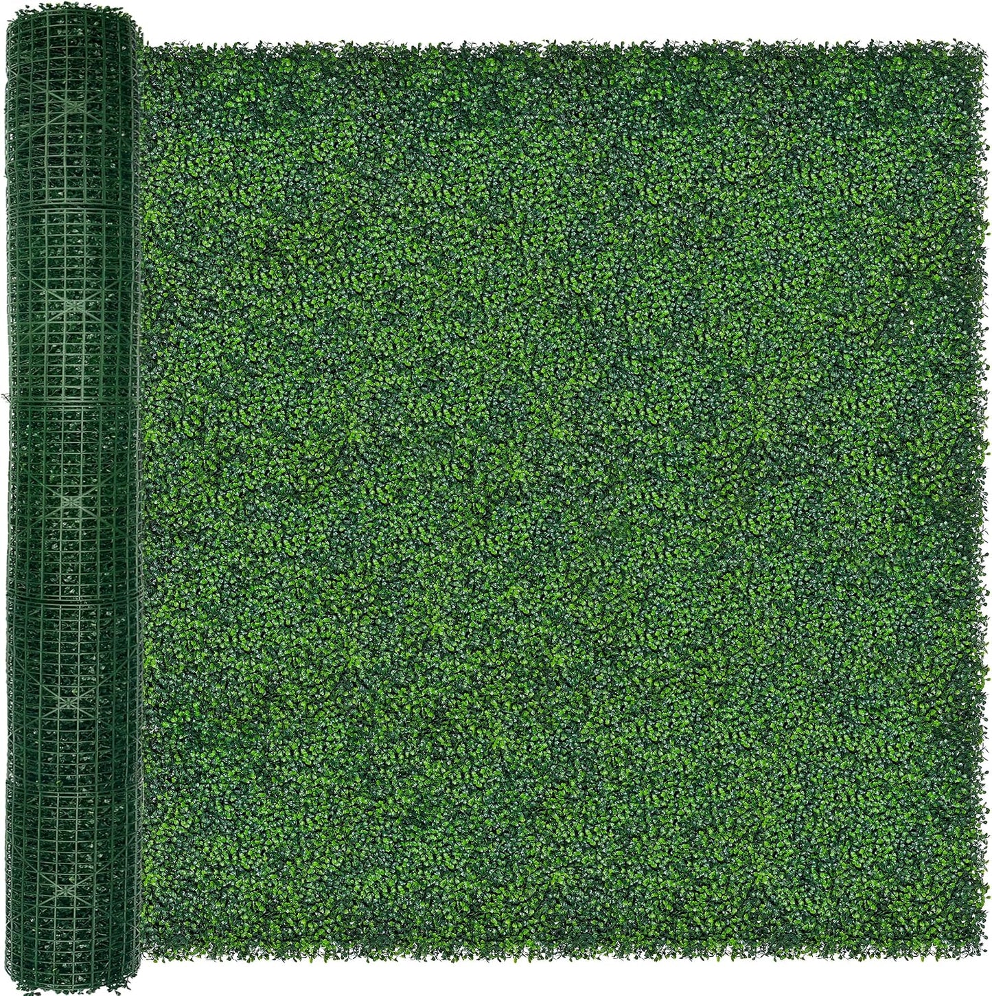 ODTORY Artificial Ivy Privacy Fence Wall Screen: 6FT X 12FT (72 sqft) | UV-Anti Faux Boxwood Roll Panels, Greenery Backdrop, Ivy Vine 4-Layer Leaves Hedges Covering, Indoor Outdoor Green Decor