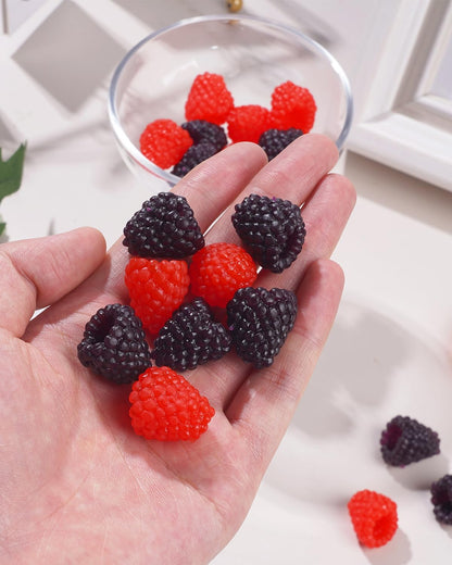 40 Pieces Mini Artificial Apples Mini Fake Apples