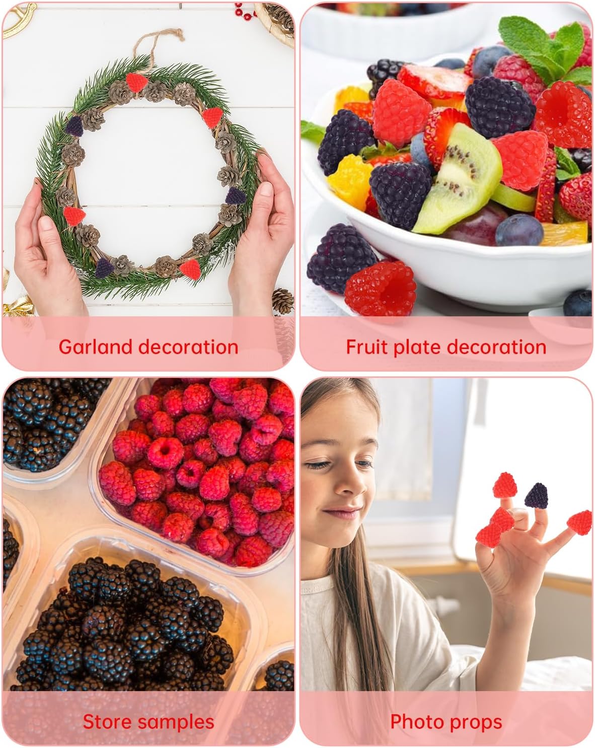 40 Pieces Mini Artificial Apples Mini Fake Apples