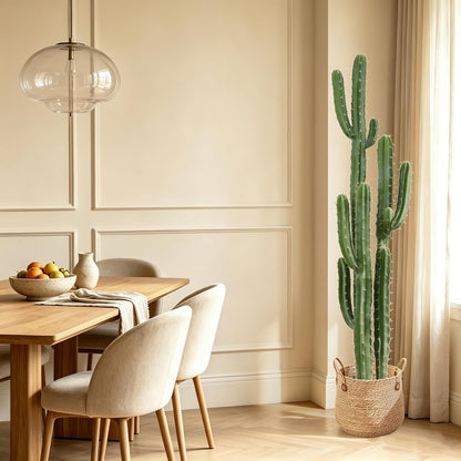 Artificial Cactus Fake Big Cactus 36 Inch Faux Cacti Plants for Home Garden Office Store Decoration