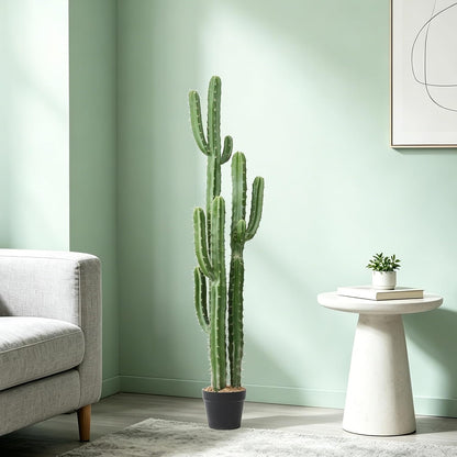 Artificial Cactus Fake Big Cactus 36 Inch Faux Cacti Plants for Home Garden Office Store Decoration