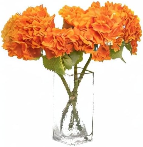 22" Real Soft Touch Hydrangea Artificial Flowers Realistic,Large Long Stem Fake Flowers Full Latex Faux,Wedding Bouquet,Party Home Decor,Garden Office Room Table Centerpieces Light Green 4pcs