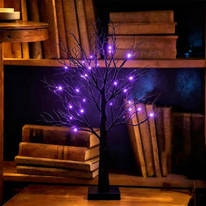 Artificial Lemon Tree Lights Decorative Table Lamps 3xAA Battery or USB Powered Fake Lemon Tree Lamp for Spring Summer Christmas Party Poolside Indoor Home Bedroom Office Decor(23.6Inch/60CM)