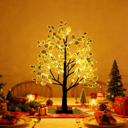 Artificial Lemon Tree Lights Decorative Table Lamps 3xAA Battery or USB Powered Fake Lemon Tree Lamp for Spring Summer Christmas Party Poolside Indoor Home Bedroom Office Decor(23.6Inch/60CM)