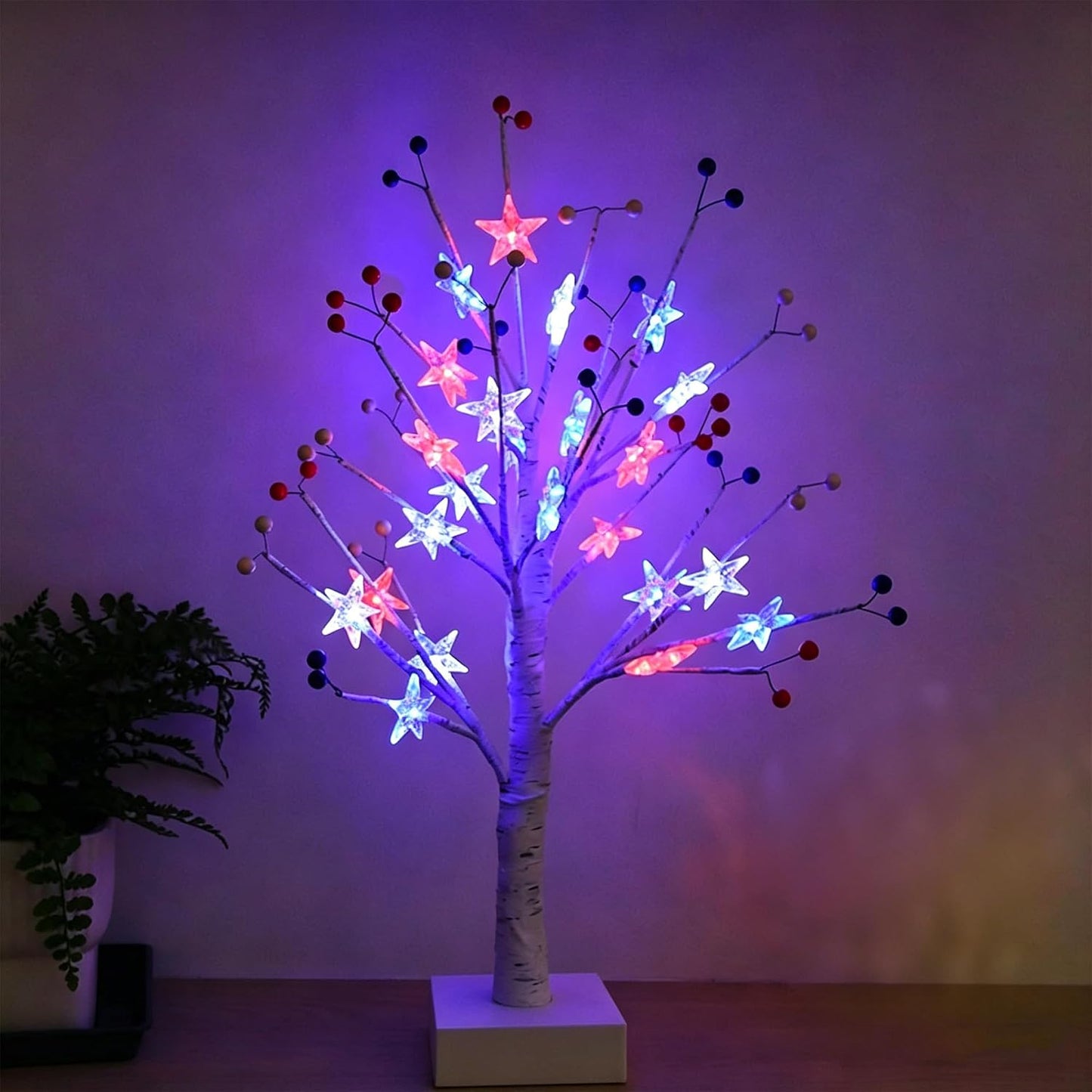 Artificial Lemon Tree Lights Decorative Table Lamps 3xAA Battery or USB Powered Fake Lemon Tree Lamp for Spring Summer Christmas Party Poolside Indoor Home Bedroom Office Decor(23.6Inch/60CM)