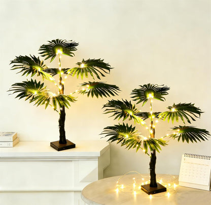 Artificial Lemon Tree Lights Decorative Table Lamps 3xAA Battery or USB Powered Fake Lemon Tree Lamp for Spring Summer Christmas Party Poolside Indoor Home Bedroom Office Decor(23.6Inch/60CM)