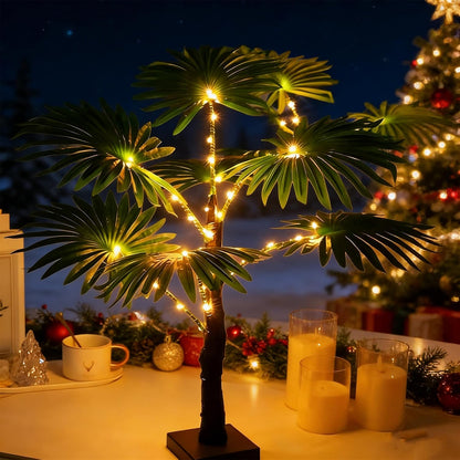 Artificial Lemon Tree Lights Decorative Table Lamps 3xAA Battery or USB Powered Fake Lemon Tree Lamp for Spring Summer Christmas Party Poolside Indoor Home Bedroom Office Decor(23.6Inch/60CM)