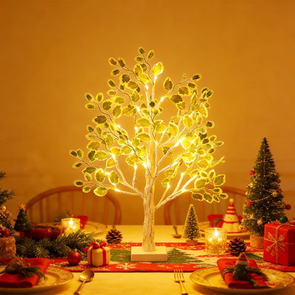 Artificial Lemon Tree Lights Decorative Table Lamps 3xAA Battery or USB Powered Fake Lemon Tree Lamp for Spring Summer Christmas Party Poolside Indoor Home Bedroom Office Decor(23.6Inch/60CM)