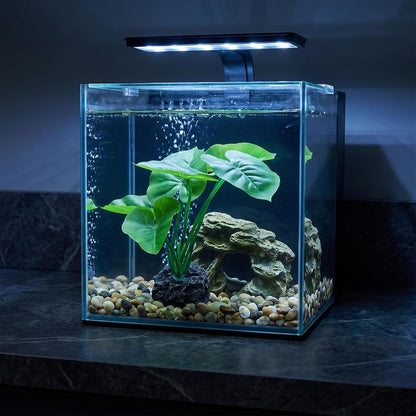 Betta Fish Plants,Lotus Leaf Silk Aquarium Plants for Betta Fish
