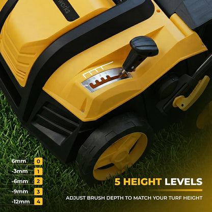 Electric Artificial Turf Sweeper Vacuum Artificial Grass Cleaner Machine