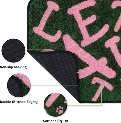 Reusable Puppy Pads , Washable Pee Pads for Dogs 18" x 24" 2 Pack | Super Absorbent & Leakproof Potty Training Pads, Plush Grass-Look With Non-Slip Backing For Crates, Playpens & Small Pets