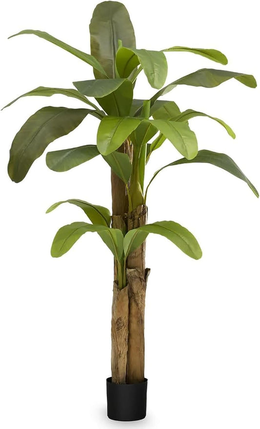 6ft Artificial Banana Tree - Faux Indoor Plant