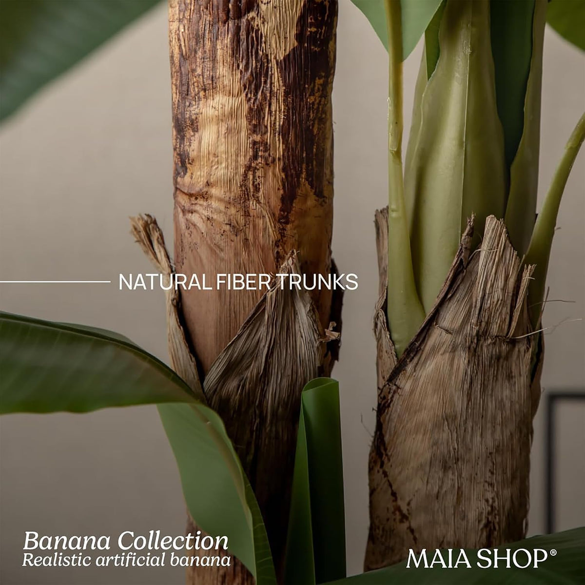 6ft Artificial Banana Tree - Faux Indoor Plant