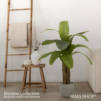 6ft Artificial Banana Tree - Faux Indoor Plant