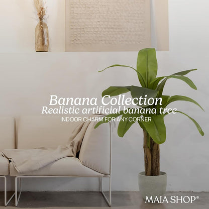 6ft Artificial Banana Tree - Faux Indoor Plant