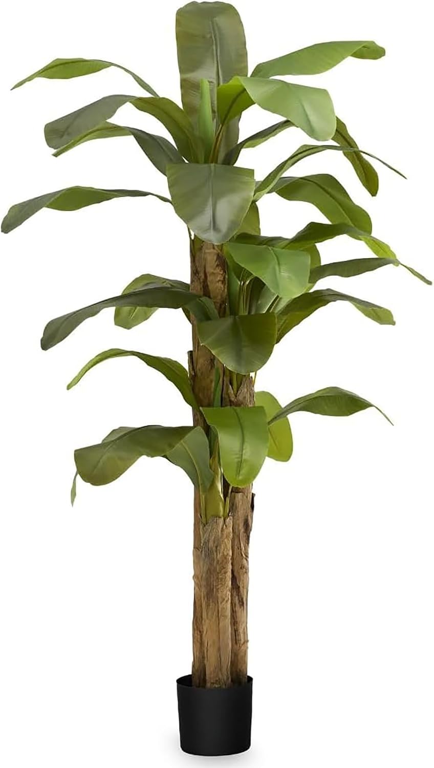 6ft Artificial Banana Tree - Faux Indoor Plant
