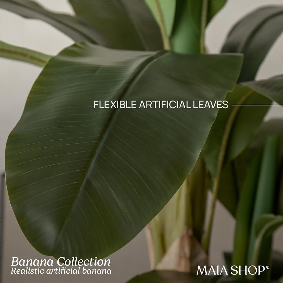 6ft Artificial Banana Tree - Faux Indoor Plant