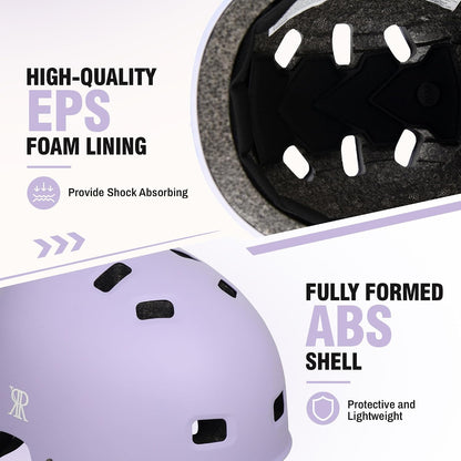 Youth Kids Bike Helmet,Bicycle Helmet for Boys Girls 3-5, 5-8, 8-14, 2 Size | Satety Certified, Adjustable Skateboard Helmet, Multi-Sport for Scooter BMX Inline / Roller Skate