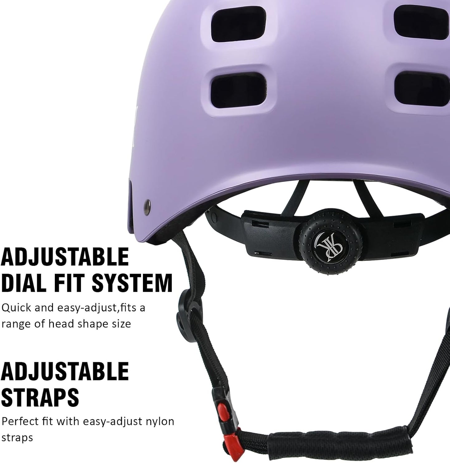 Youth Kids Bike Helmet,Bicycle Helmet for Boys Girls 3-5, 5-8, 8-14, 2 Size | Satety Certified, Adjustable Skateboard Helmet, Multi-Sport for Scooter BMX Inline / Roller Skate