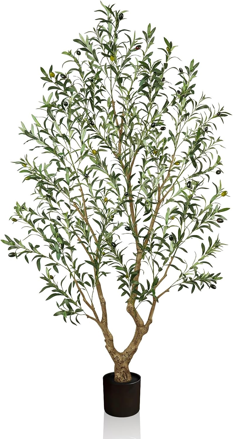 Olive Trees Artificial Indoor: 96% Lifelike - Can't Tell from 6ft