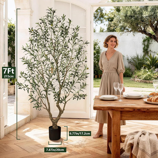 Olive Trees Artificial Indoor: 96% Lifelike - Can't Tell from 6ft