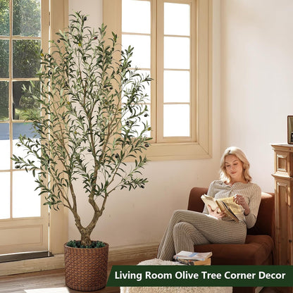 Olive Trees Artificial Indoor: 96% Lifelike - Can't Tell from 6ft