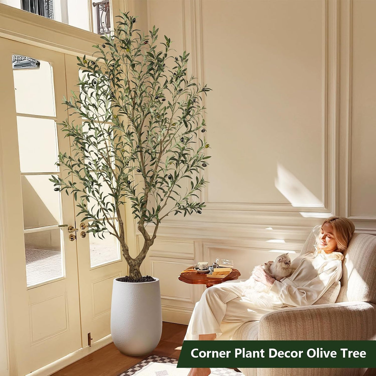 Olive Trees Artificial Indoor: 96% Lifelike - Can't Tell from 6ft