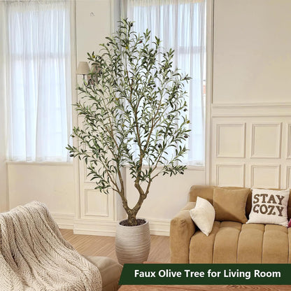 Olive Trees Artificial Indoor: 96% Lifelike - Can't Tell from 6ft