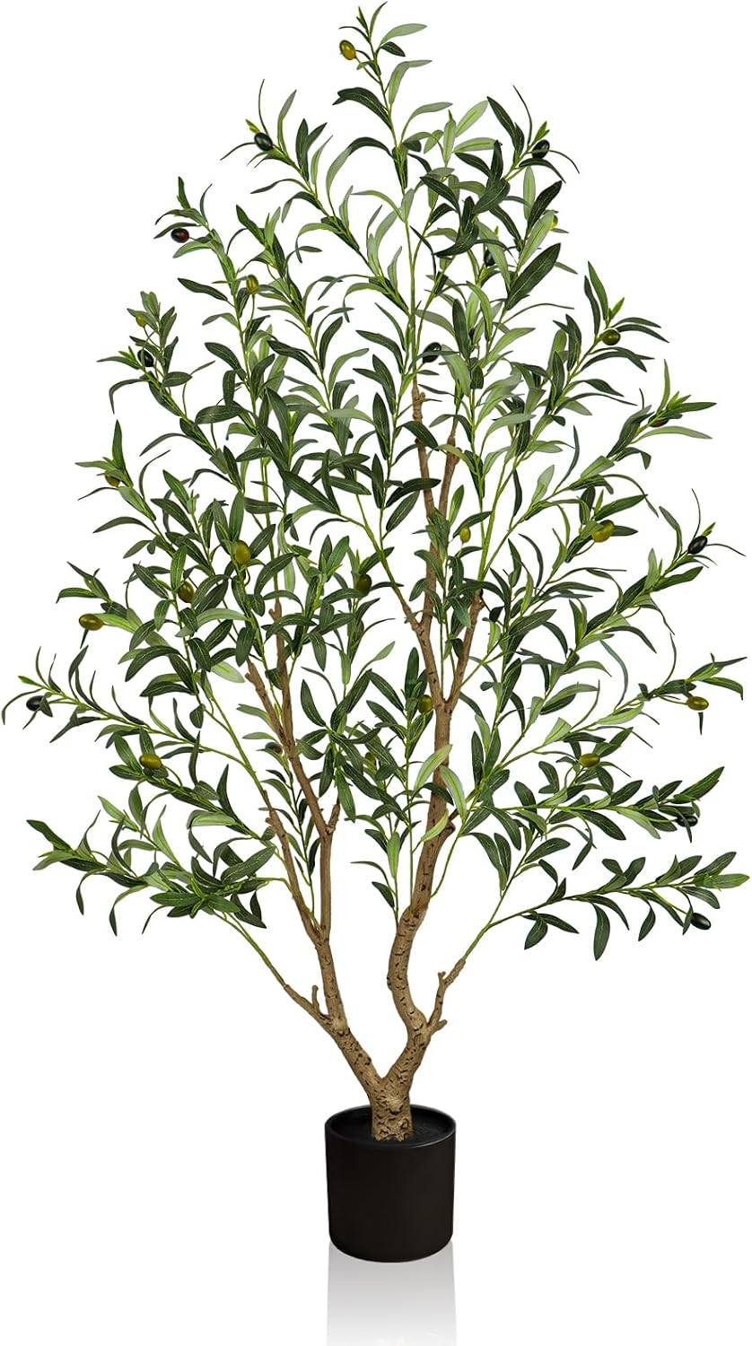 Olive Trees Artificial Indoor: 96% Lifelike - Can't Tell from 6ft