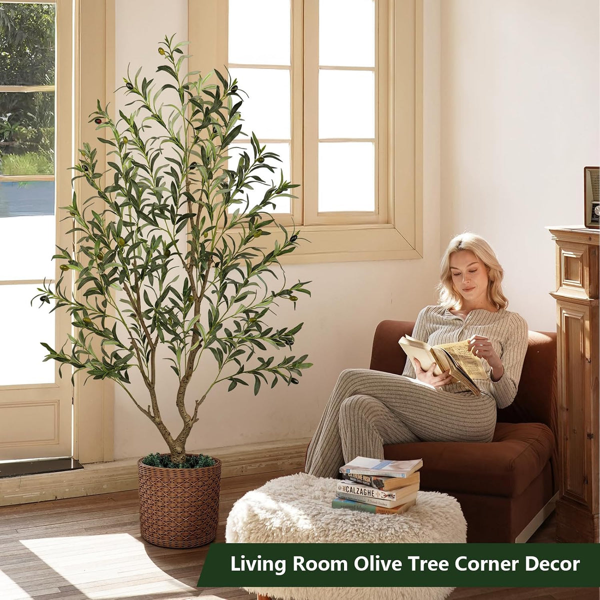 Olive Trees Artificial Indoor: 96% Lifelike - Can't Tell from 6ft