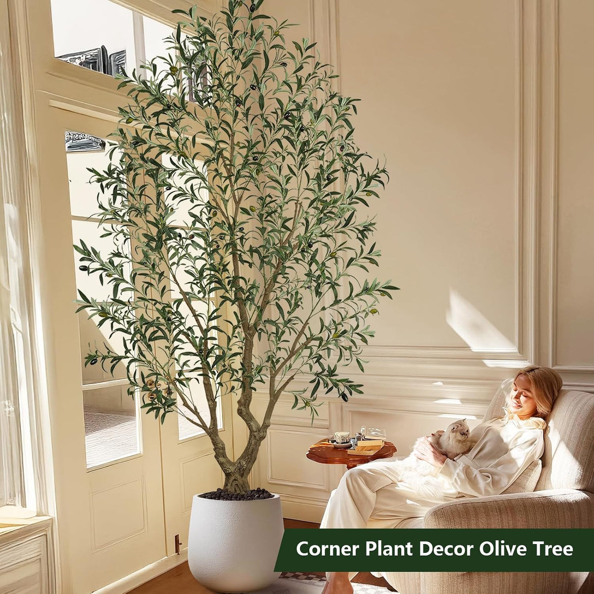 Olive Trees Artificial Indoor: 96% Lifelike - Can't Tell from 6ft