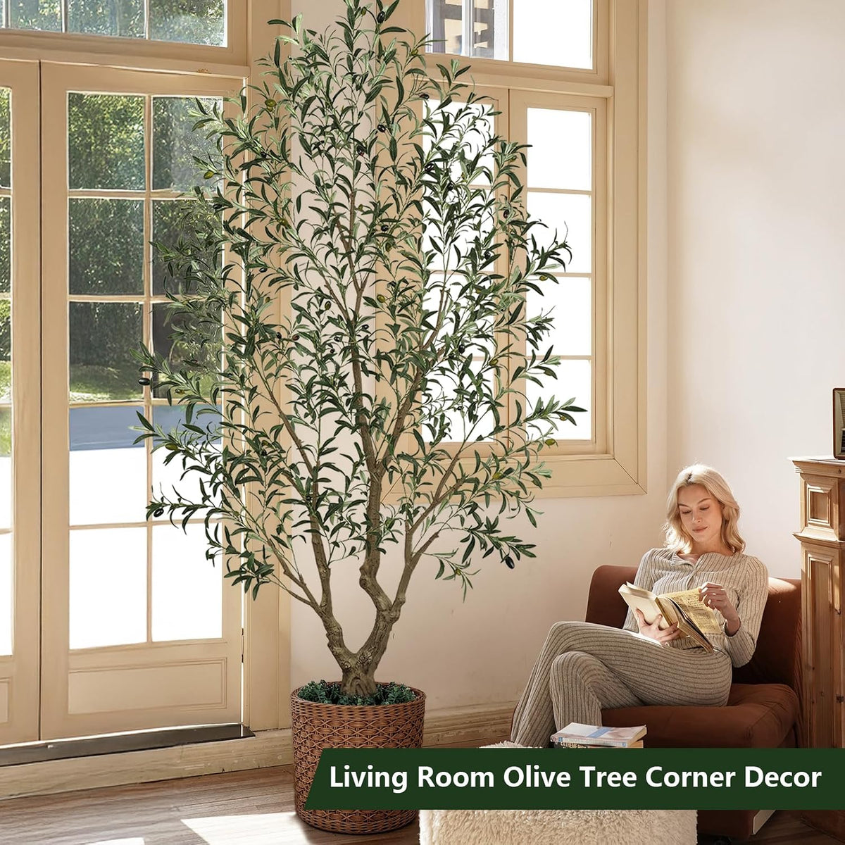 Olive Trees Artificial Indoor: 96% Lifelike - Can't Tell from 6ft