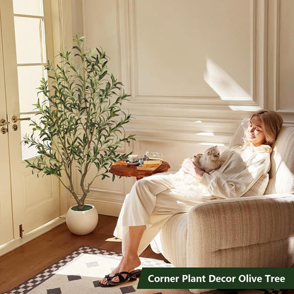 Olive Trees Artificial Indoor: 96% Lifelike - Can't Tell from 6ft