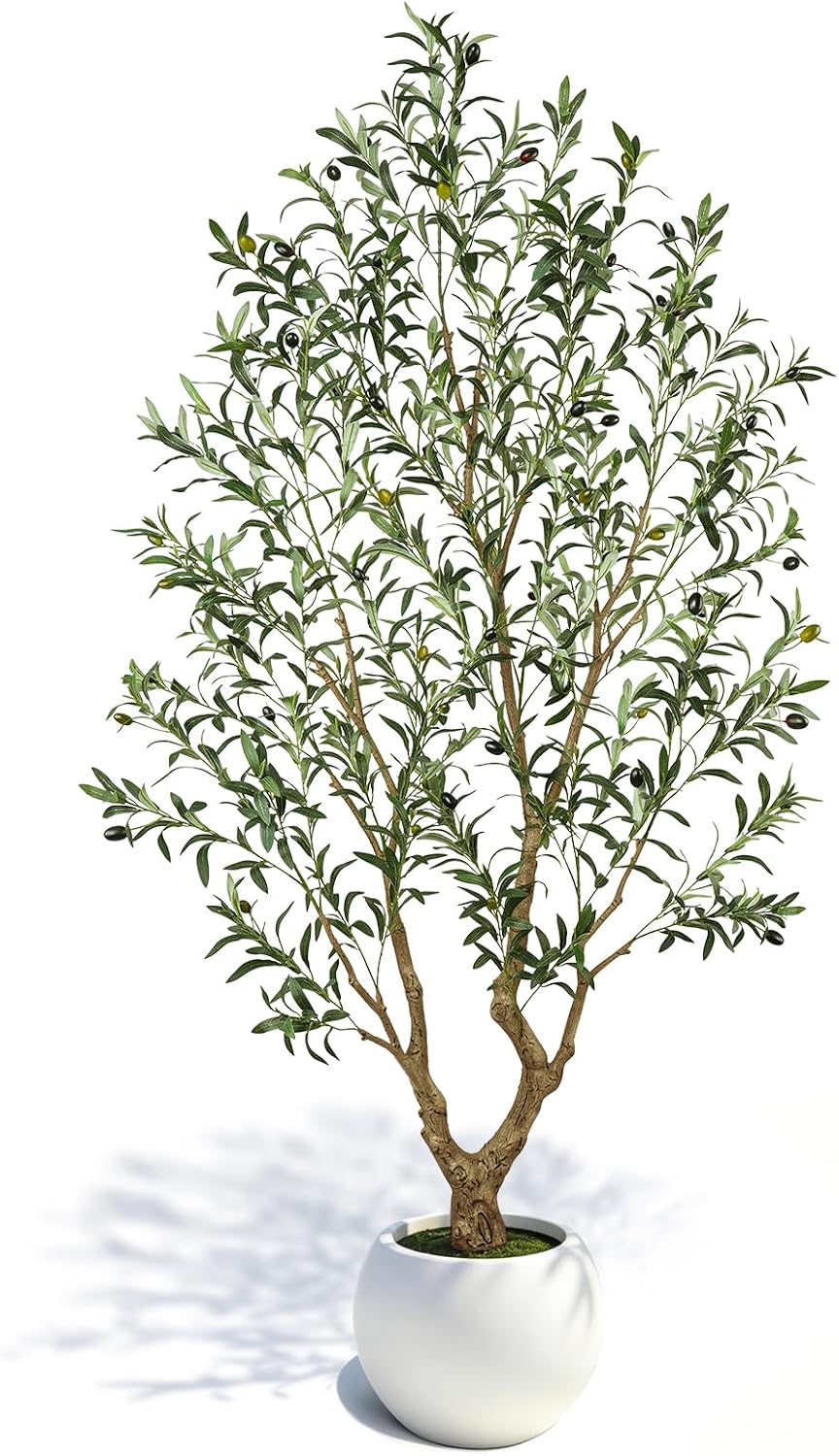 Olive Trees Artificial Indoor: 96% Lifelike - Can't Tell from 6ft