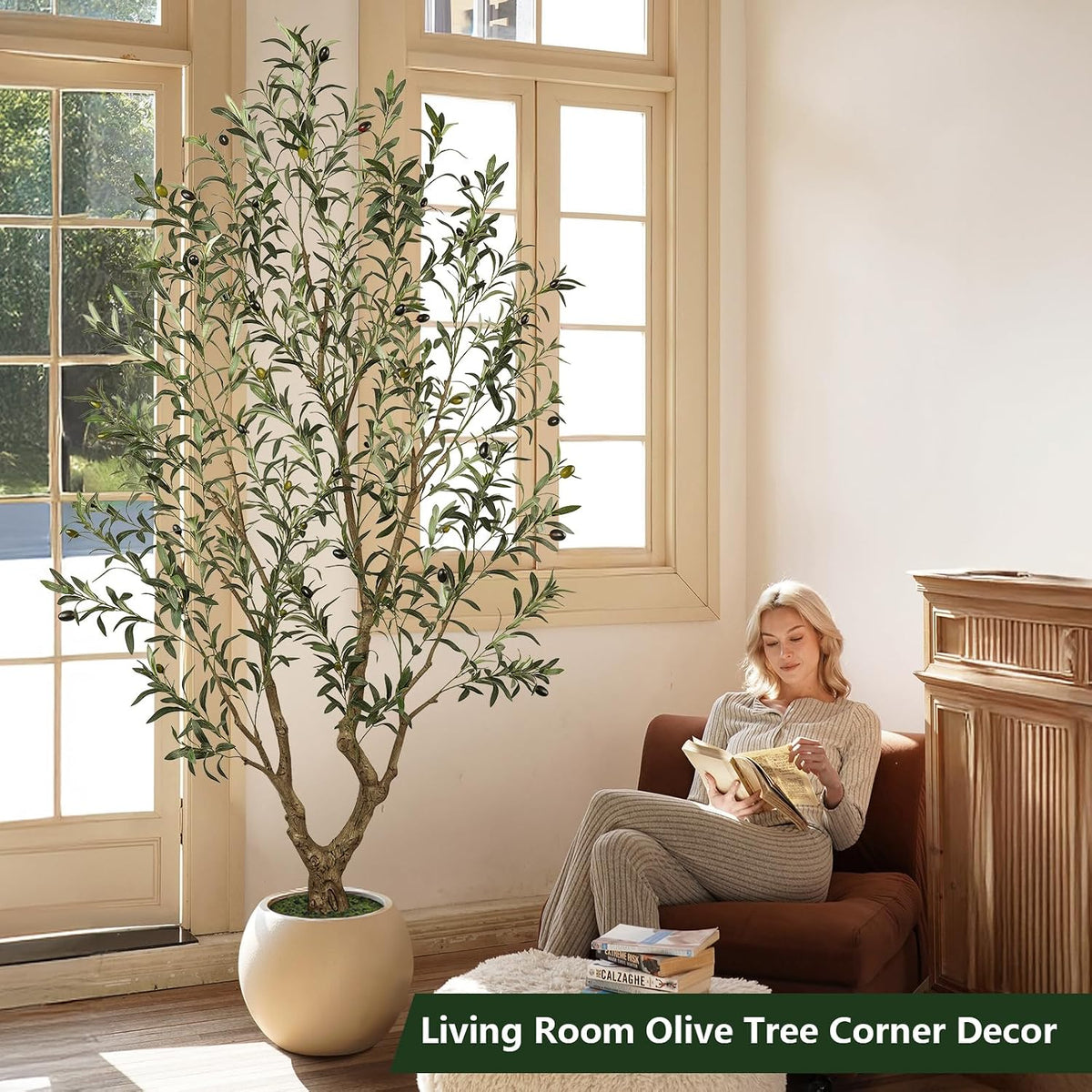 Olive Trees Artificial Indoor: 96% Lifelike - Can't Tell from 6ft