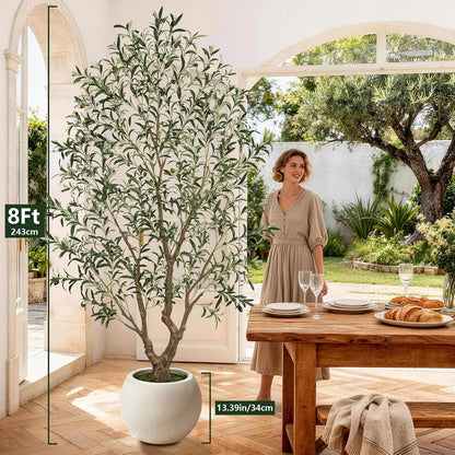 Olive Trees Artificial Indoor: 96% Lifelike - Can't Tell from 6ft
