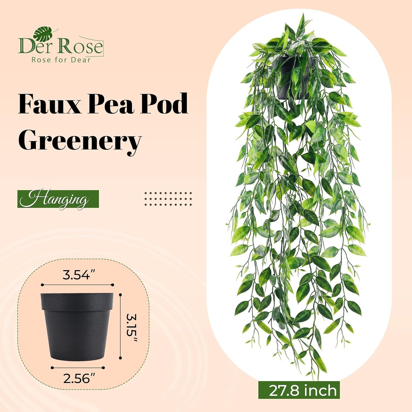 1Pcs Fake Plants Hanging Artificial Potted Faux Eucalyptus Plants for Modern Boho Farmhouse Bathroom Office Desk Wall Art Shelf Living Room Aesthetic Decor Indoor