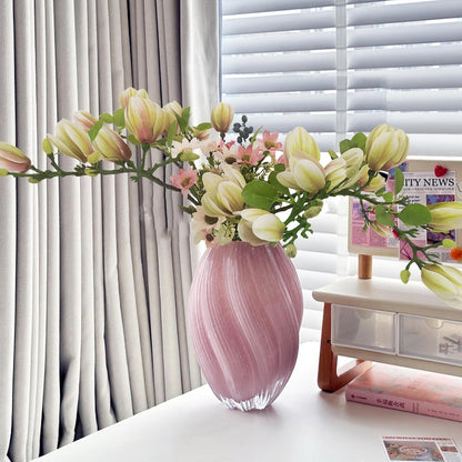 Magnolia Flowers Artificial Branches with Realistic Buds & Leaves