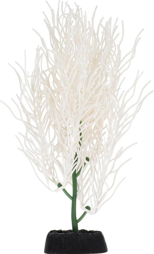 Aquarium Plants Silicone White Fish Tank Decorations Plastic Plants Betta Fish Tank Accessories Aquarium Decor