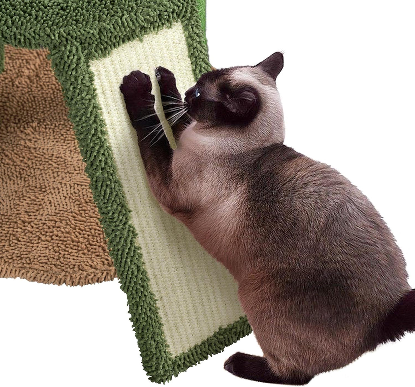 42″ H Cactus Cat Tree,Cute Cat Tower w/Scratching Posts,Indoor Cats Furniture Pet Activity Center Play House w/Platform/Condo/Basket&Hanging Ball
