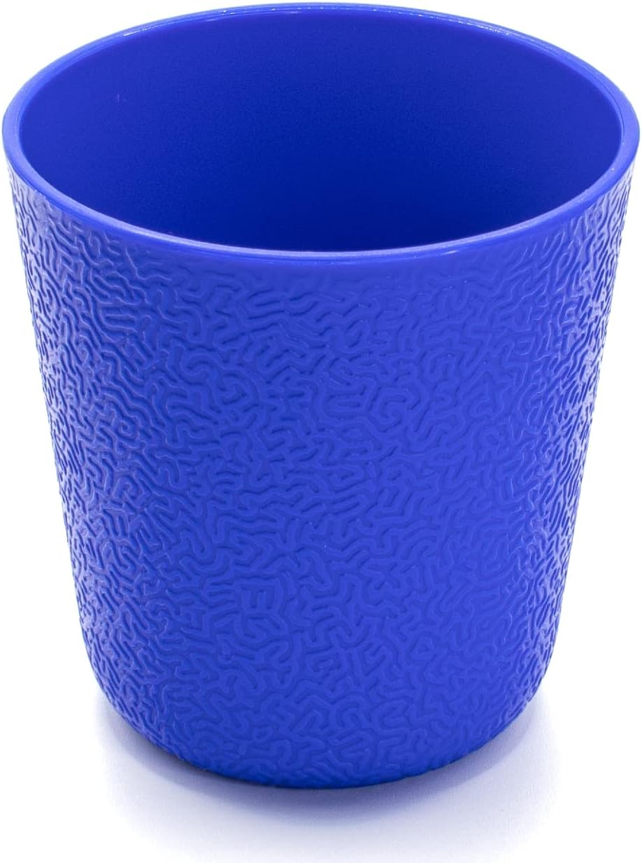 BiceColor Drinking Cups, Dishwasher Safe, Unbreakable, Environment-Friendly | 100% Recyclable Tumbler reduces ecological footprint | Made in Italy, 20cl, Yellow (Pack of 3)