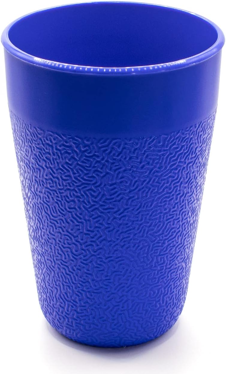 BiceColor Drinking Cups, Dishwasher Safe, Unbreakable, Environment-Friendly | 100% Recyclable Tumbler reduces ecological footprint | Made in Italy, 20cl, Yellow (Pack of 3)