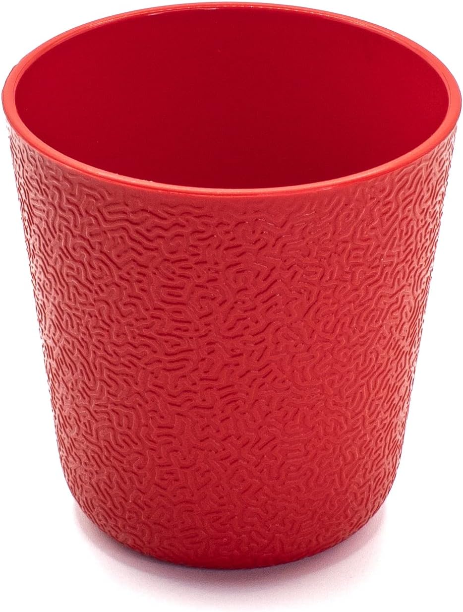 BiceColor Drinking Cups, Dishwasher Safe, Unbreakable, Environment-Friendly | 100% Recyclable Tumbler reduces ecological footprint | Made in Italy, 20cl, Yellow (Pack of 3)
