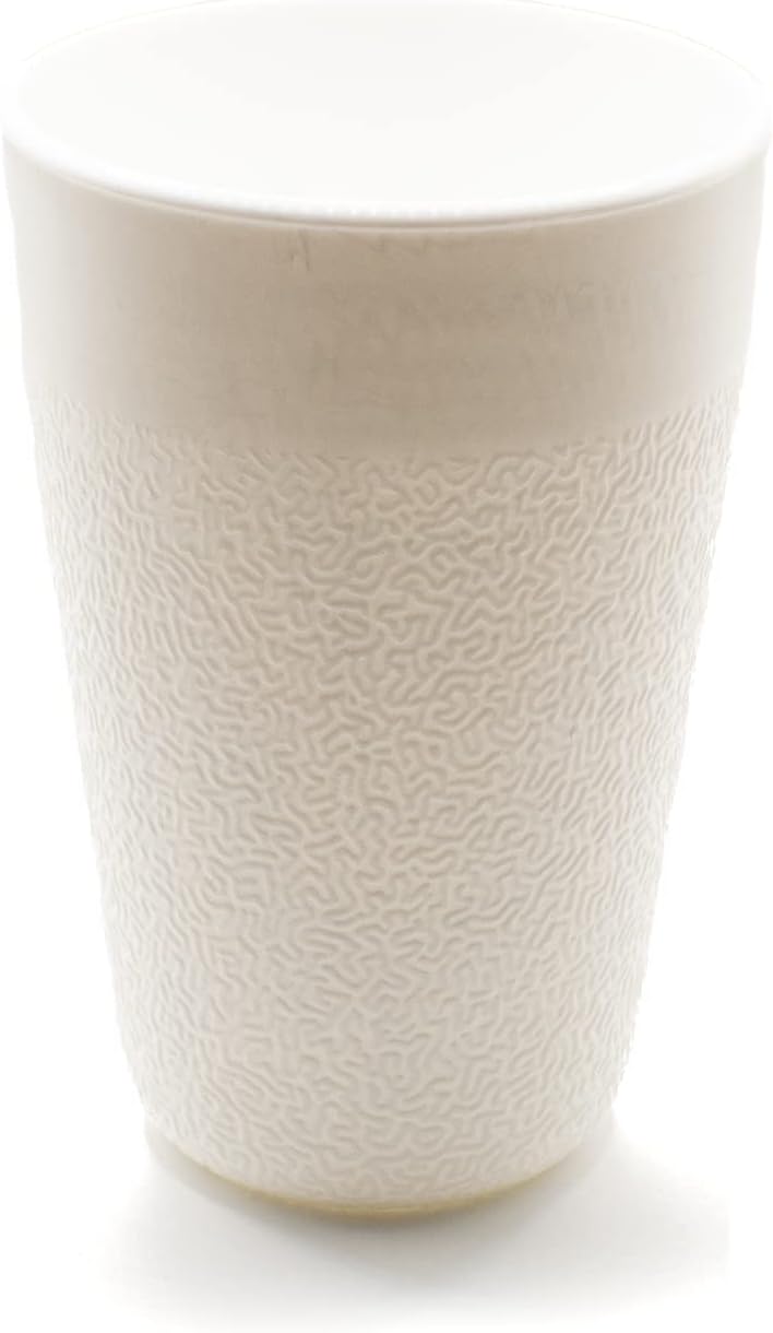 BiceColor Drinking Cups, Dishwasher Safe, Unbreakable, Environment-Friendly | 100% Recyclable Tumbler reduces ecological footprint | Made in Italy, 20cl, Yellow (Pack of 3)