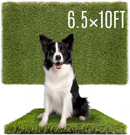 Dog Pee Grass, Artificial Grass for Dogs, Fake Grass for Dogs Potty Training, Extra Large Dog Pads 5x8ft , Housebreaking Supplies, Indoor Outdoor Turf Grass, Washable Reusable